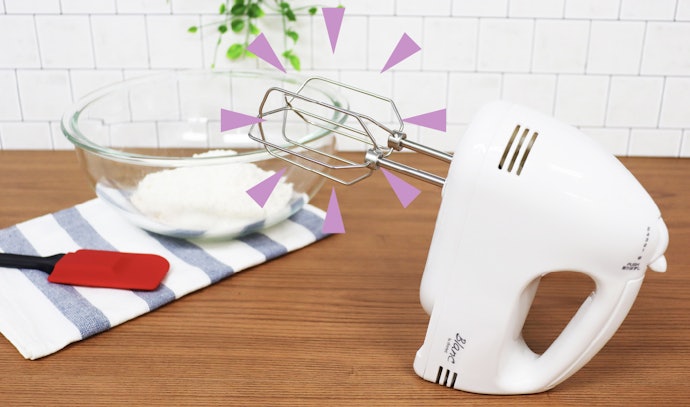 作業の途中で手を止められる自立式。少しぐらつくのがネック