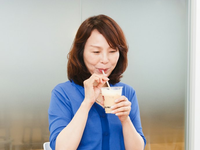 まろやかだが紅茶のコクもしっかり残った絶品ミルクティー