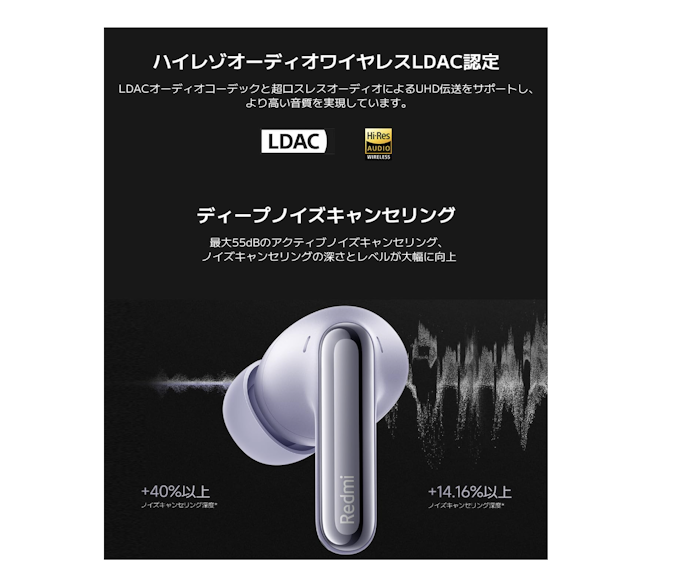 周囲の音が気になる環境で使うなら、ノイズ低減レベルが高いものを選ぼう