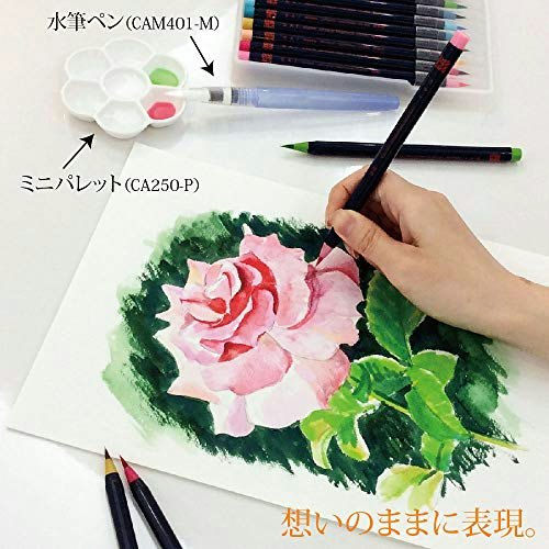 水彩タッチの絵を描きたいときは、さらっと伸びる水性染料インクがおすすめ