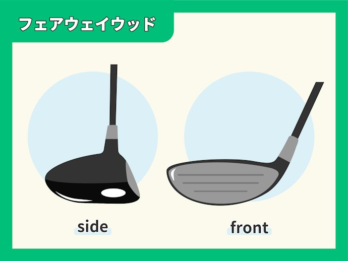 「フェアウェイウッド」は種類が豊富。番手とクラブの長さについて理解しよう
