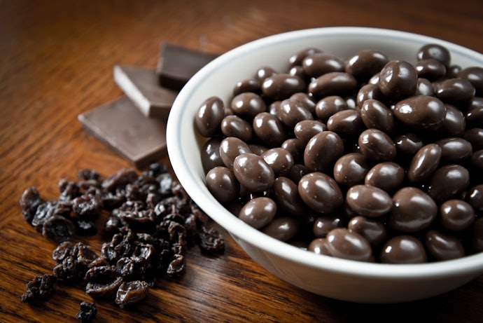 ウイスキー・ブランデーには、スイートなチョコレート系お菓子をチョイス