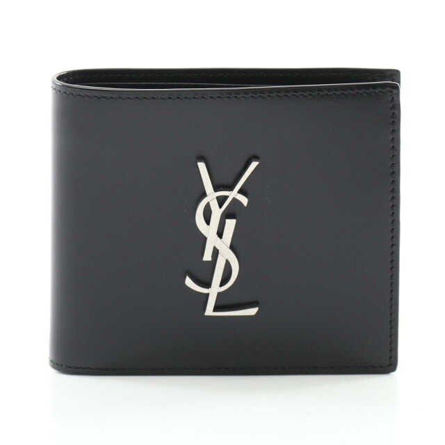 ⚫️サンローラン長財布 ⚫️メンズ ブラック 黒 SAINT LAURENT 【SAINT PARIS】サンローラン パリ YSL クロコ型押し