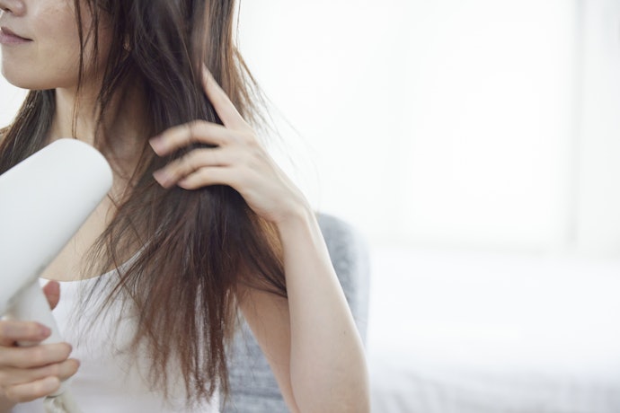 速乾性はいまひとつ。ミディアムヘアでも少し乾きにくいと感じる