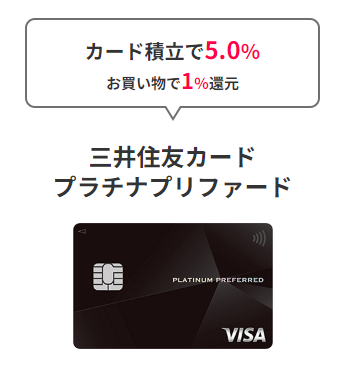 ハイクラスカードでクレカ積立した場合の還元率が他社の一般カードと同水準