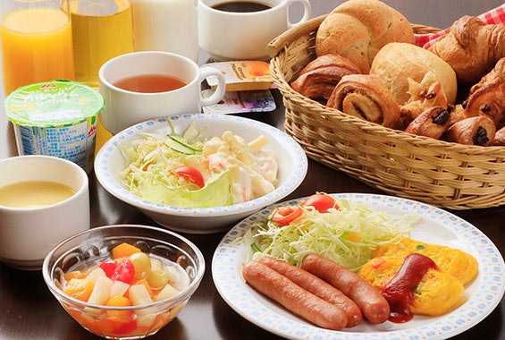 朝にしっかり食べる派の人は朝食つきプランを選択しよう