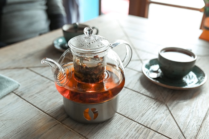 茶葉が広がりやすいフタ一体型がベター