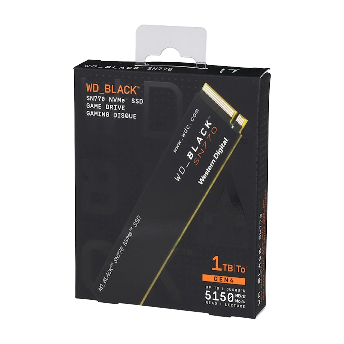 Western Digital SanDisk WD_BLACK SN770 NVMe WDS100T3X0Eを Western Digital SanDisk WD_BLACK SN770 NVMe WDS100T3X0Eを