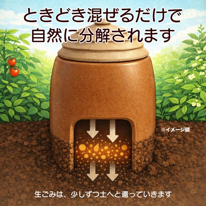庭や屋外スペースがあるなら、土中式がおすすめ