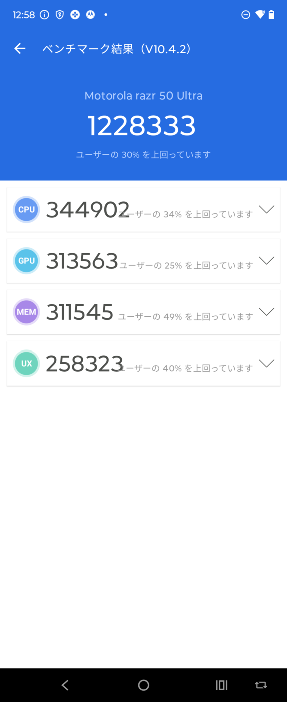 処理性能が高い。重いゲームもアプリの同時使用もサクサクこなせる