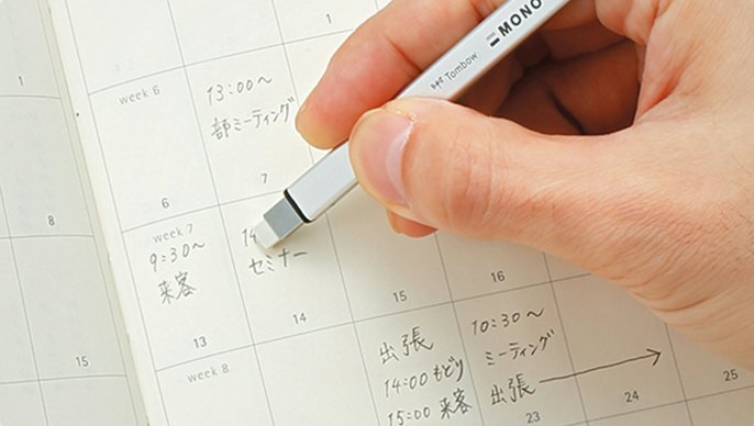 細かい修正を行うなら、折れたりブレたりしにくい「硬め」のものを