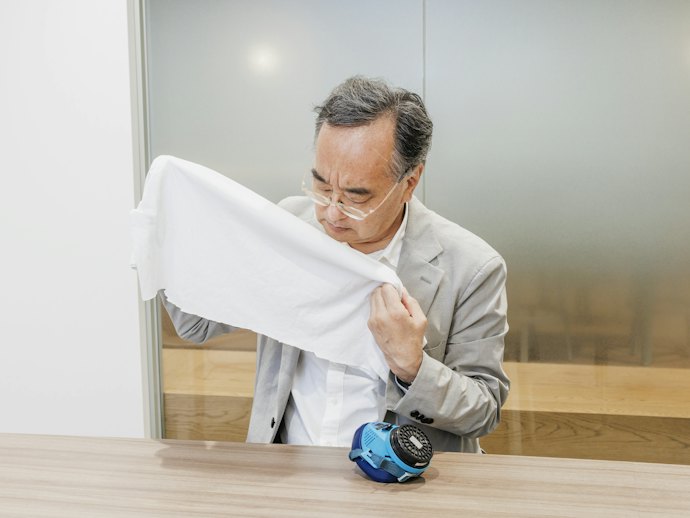 ②汗臭や皮脂臭が残ったTシャツ