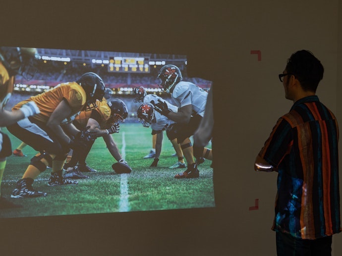 映像はなめらか。カクつきが少なく、スポーツ観戦やテレビゲームを楽しむ際にもぴったり