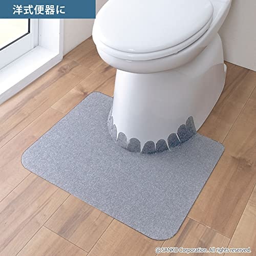 切り込み付き:掃除が大変な便器の根元をしっかり守りたい人に便利