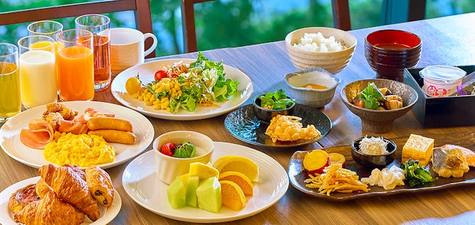朝からしっかり食事を楽しむならおしゃれな朝食つきに注目