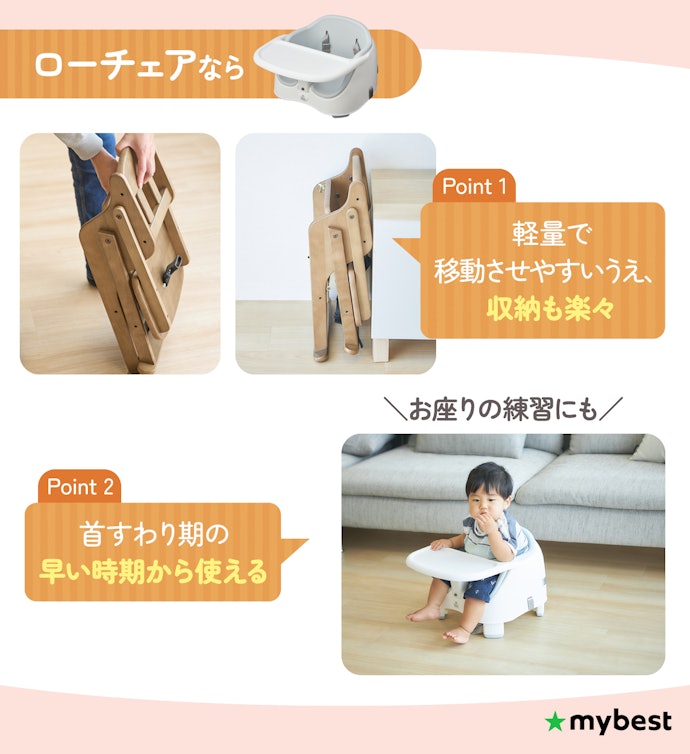 場所を取らない、手軽な椅子がほしいならローチェア