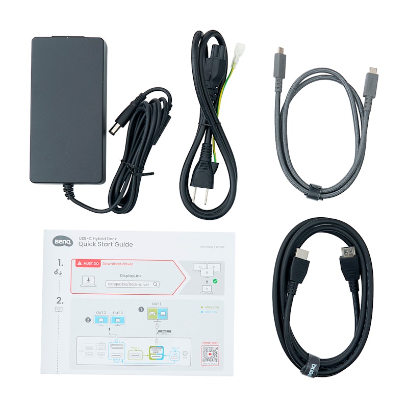 BenQ beCreatus DP1310 13-in-1 ハイブリッドドッキングステーションの