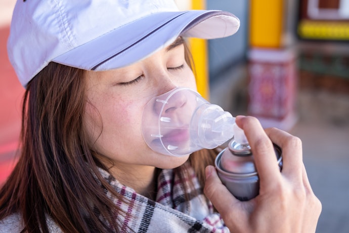 口と鼻をしっかりと覆えるサイズが理想的