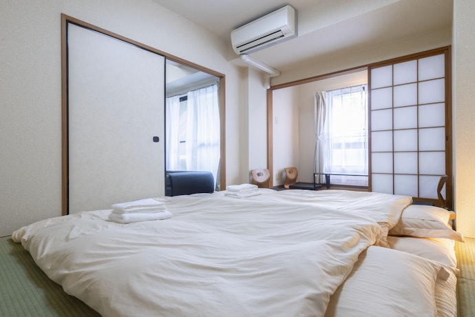 敷布団に使用する場合は敷布団カバータイプをセレクト