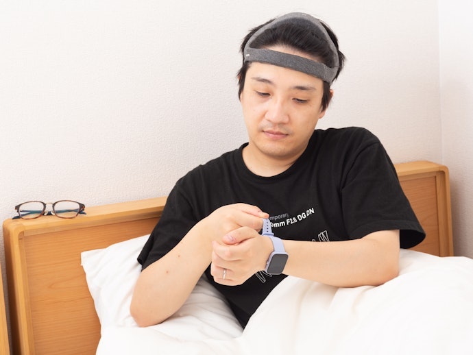 今の睡眠状態をしっかりデータ化できる。改善の提案はないが、測定の誤差も許容範囲
