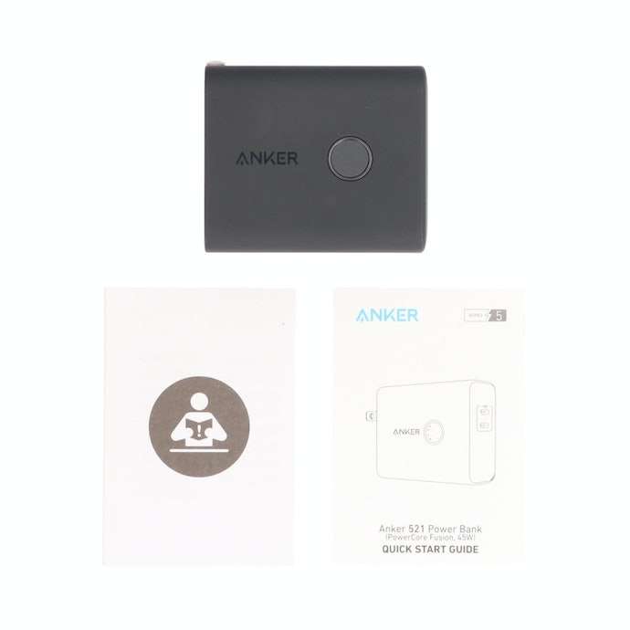 Anker 521 Power Bank (PowerCore Fusion, 45W)を徹底レビュー Anker 521 Power Bank (PowerCore Fusion, 45W)を徹底レビュー