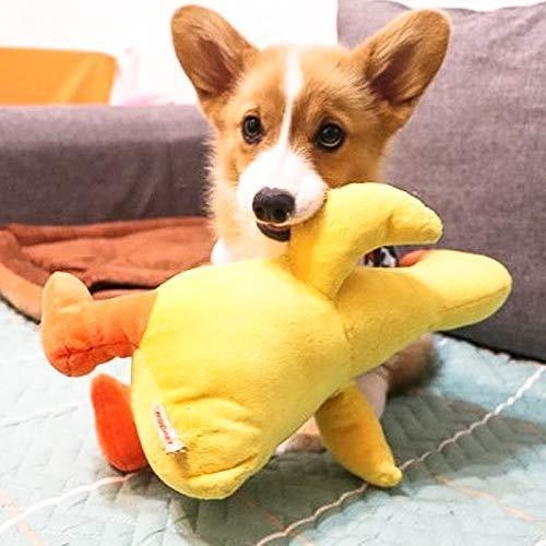 柔らかい素材のぬいぐるみ型は、噛む力の弱い子犬・小型犬・老犬におすすめ