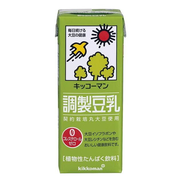 調製豆乳:クセが少なくゴクゴク飲める。そのまま飲みたい人に