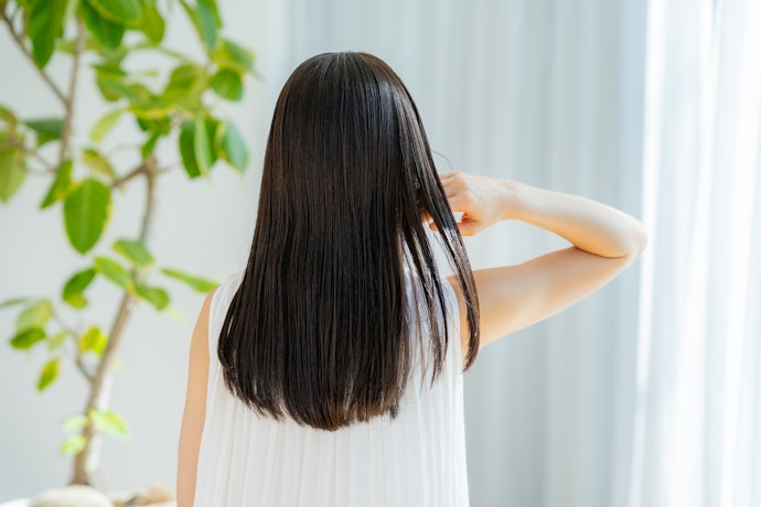 速乾性はいまひとつな評価に。ロングヘアだと乾かすのに時間がかかる
