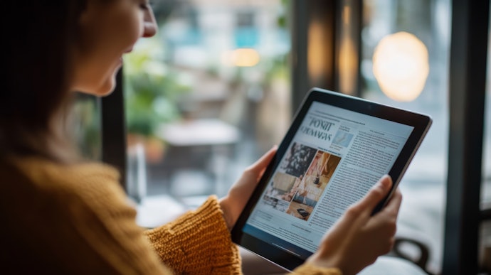 カラー版の漫画や雑誌を読むなら、OLED(有機EL)ディスプレイがベター