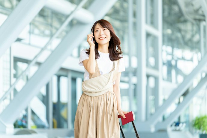 ahamoなら海外でも追加料金なしで使用可能