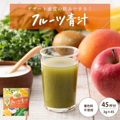 バナナ・りんごは子どもも飲みやすい。サッパリした後味を好むなら柑橘類