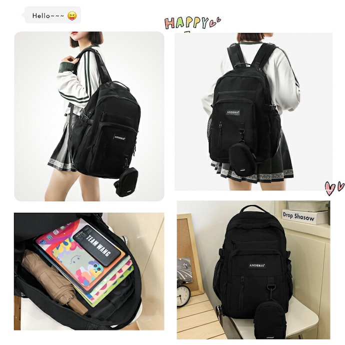 実用性重視なら、バッグ・時計・文具などの通学グッズをチョイス