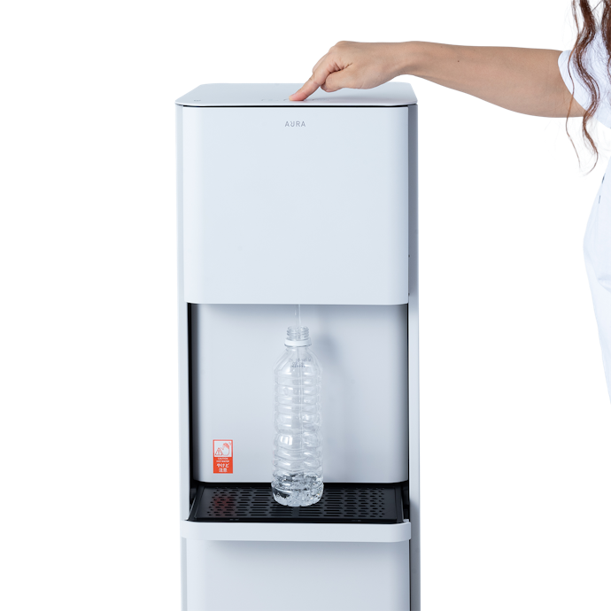 500mLのペットボトルに給水しやすい