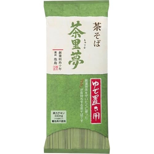 日持ちを重視するなら乾麺の茶そばを選ぼう
