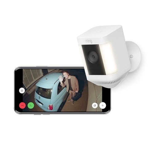 暗い場所には、自動点灯機能つきのSpotlight Cam Plus Batteryがおすすめ