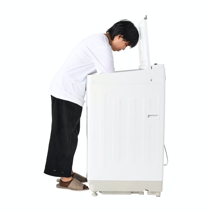 取り出しやすさはいまひとつ。背丈によっては身を乗り出す必要も