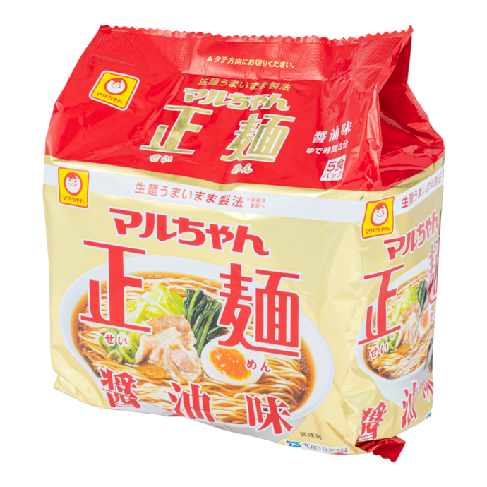 ちなみに、1日目の2位は「マルちゃん正麺 醤油味」だった