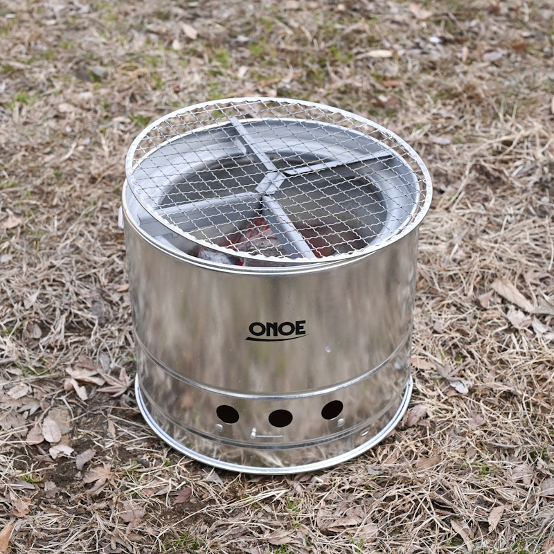 尾上製作所（ONOE）火消しつぼになる七輪を徹底レビュー！実際に使って