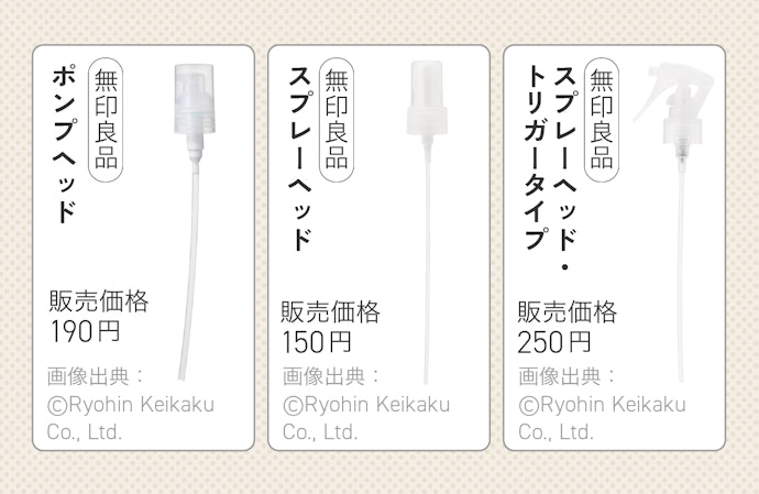 別売のポンプに付け替えれば、使い勝手の欠点ゼロに!