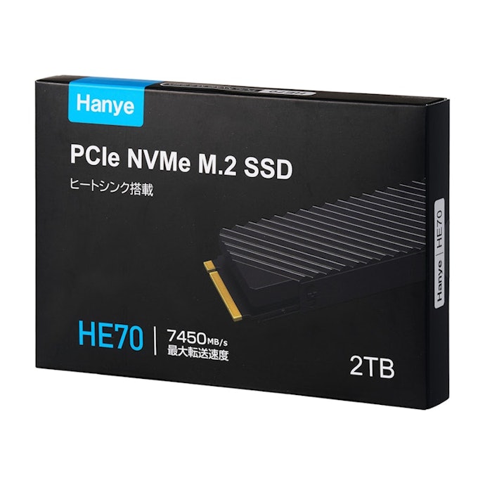 がんざん☆Hanye HE70 PCIe NVMe M.2 SSD 2TB Hanye PCIe NVMe M.2 SSD HE70-2TBNHS1の口コミ・評判は?実際に