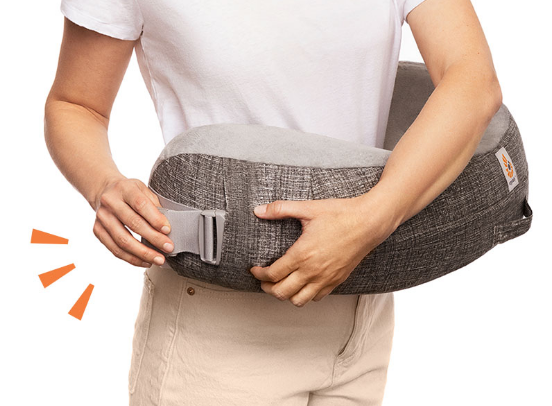 高さ調節クッションがないのは惜しい。授乳に不慣れなプレママには物足りない