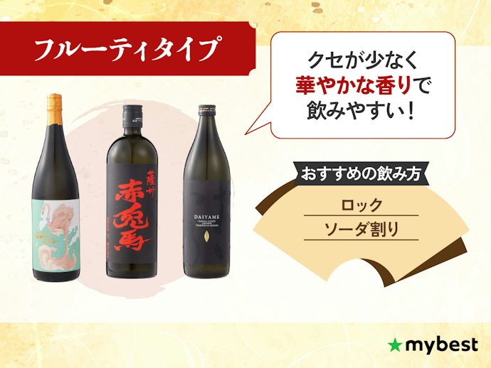 初心者には飲みやすいフルーティタイプがおすすめ
