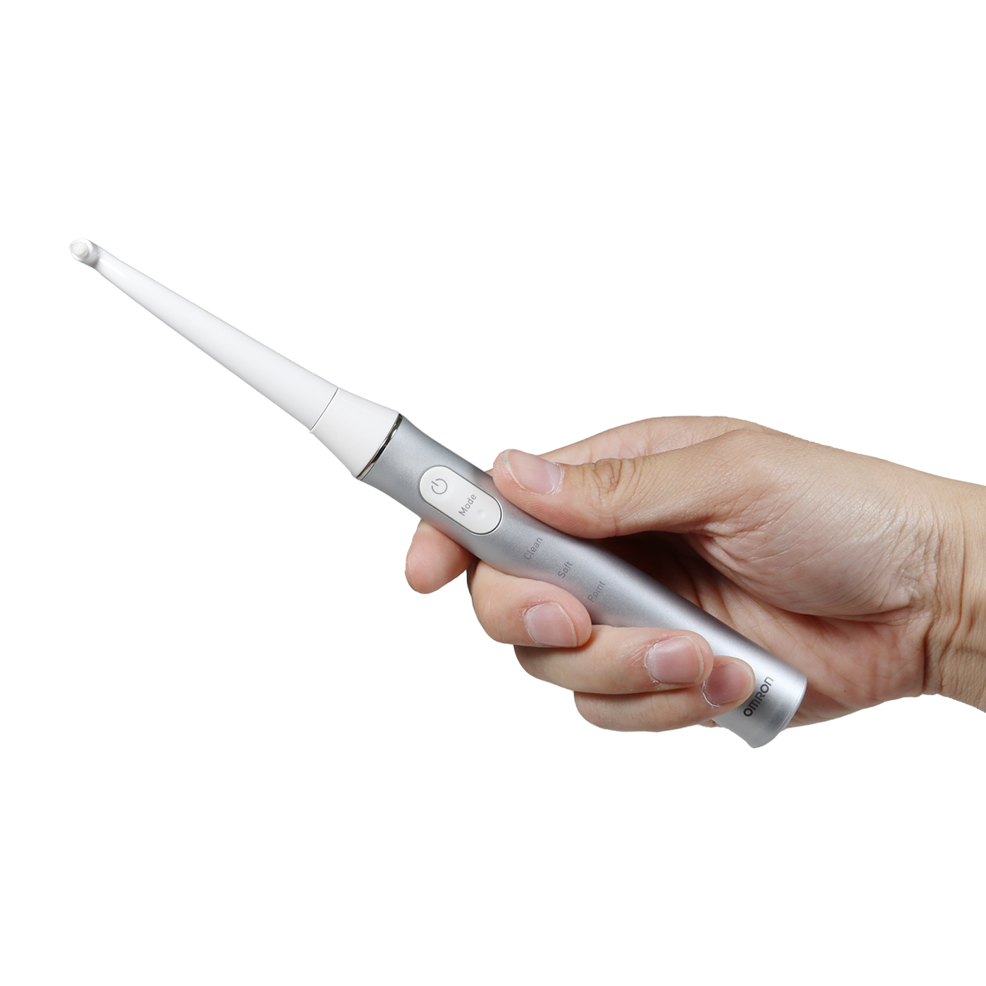 OMRON音波式電動歯ブラシHT-B322-SL Mediclean 322 音波式電動歯ブラシ 充電式 HT-B322-SL シルバー | オムロン