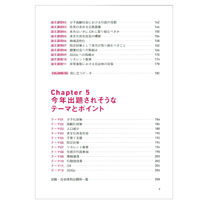 分野ごとに勉強したい人には、頻出テーマがわかる参考書がぴったり