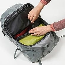 パッキング・出し入れしやすい2気室タイプがおすすめ