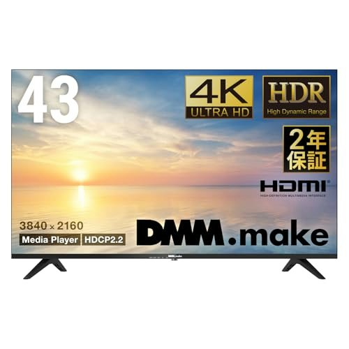 解像度をチェック。標準はフルHD、細部まで鮮明に映したいなら4K