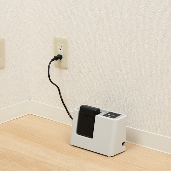 バッテリー性能も良好。2LDK程度の広さなら一気に掃除できそう