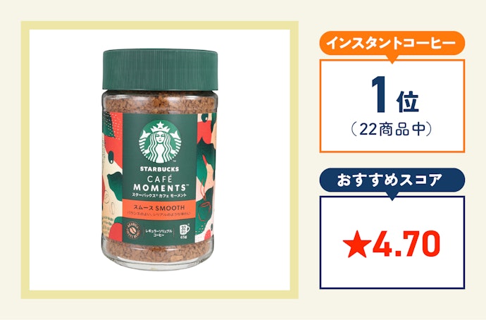 ネスレ日本「スターバックス | カフェ モーメント スムース」(941円)