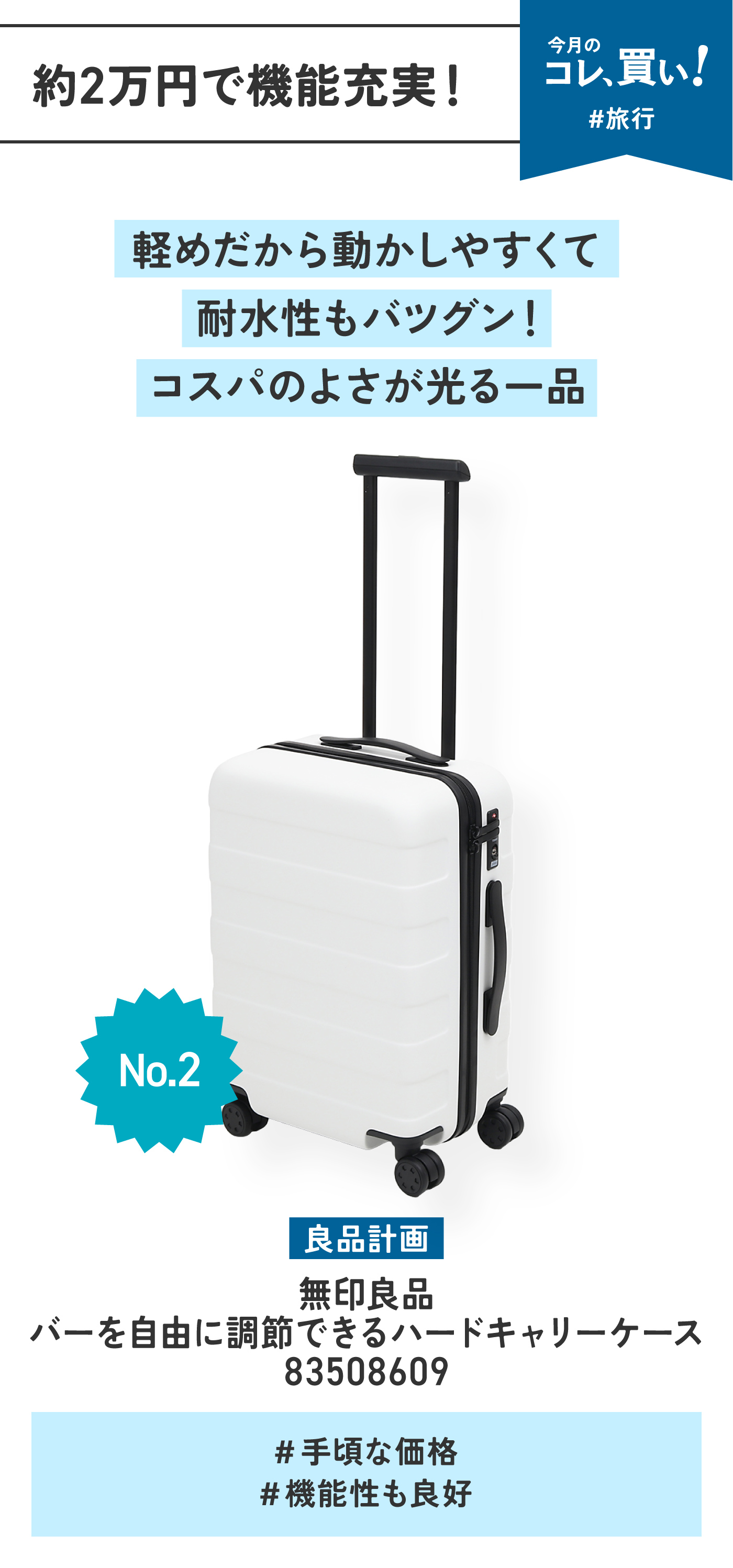 23日以降削除】無印スーツケースS 機内持ち込み可 23日以降削除】無印