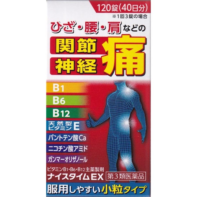 血行改善成分が効かない慢性的な痛みには、ビタミンB12配合の薬を